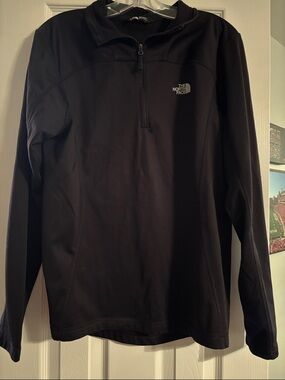 The North Face Black Half-Zip Performance Pullover
